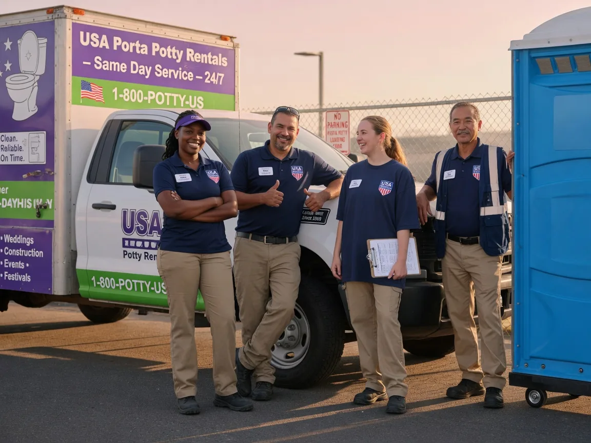 Porta Potty Rental company in Union, WV